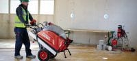 Lame de scie murale Equidist SPX LCS (60H : compatible avec Hilti et Husqvarna®) Lame de scie murale haut de gamme (5 à 10 kW) pour une vitesse de coupe élevée et une durée de vie accrue dans le béton armé (mandrin 60H adapté aux scies murales Hilti et Husqvarna®) Applications 1