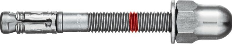 Cheville à expansion en acier inoxydable HST4-R DN Notre cheville à expansion la plus performante pour supporter des charges statiques/sismiques élevées dans le béton fissuré (acier inoxydable, écrou en dôme)