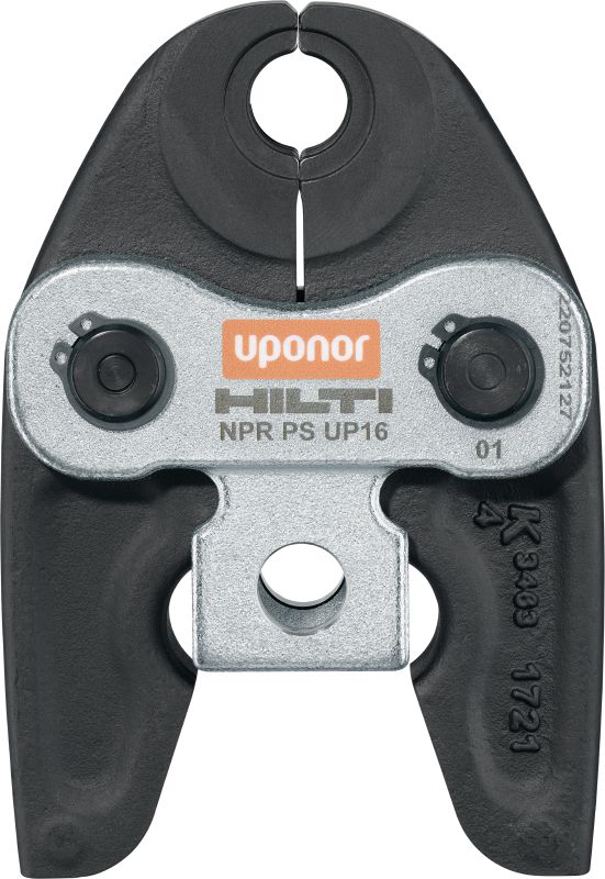 Mâchoire de sertisseuse NPR PS UP Mâchoires de sertisseuse pour raccords à sertir Uponor S-Press® / S-Press Plus® jusqu'à 50 mm. Compatibles avec les sertisseuses NPR 32 Hilti