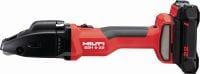 Cisaille sans fil SSH 6-22 pour métal Cisaille à double coupe sans fil pour découpes rapides dans la tôle et les profilés jusqu'à 2,5 mm│calibre 12, avec disques Hilti SSH CS incluses (plateforme de batteries Nuron)